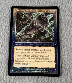MTG Reaping the Graves Scourge FOIL 1x MP Moderately Played Magic The Gathering - Image 2