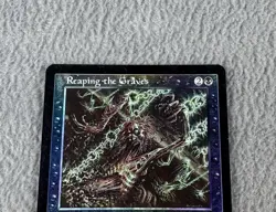 MTG Reaping the Graves Scourge FOIL 1x MP Moderately Played Magic The Gathering - Image 4