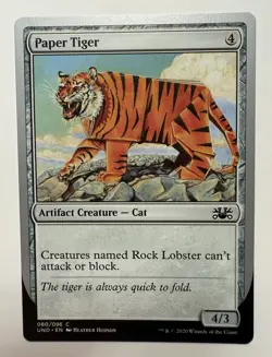 Paper Tiger #80 (NM) Unsanctioned UND Magic MTG - Image 1