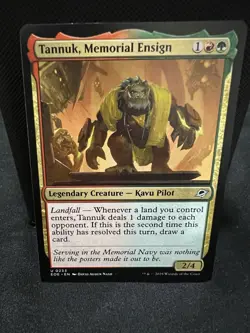 Custom Budget MtG Commander Deck Feat. Tannuk Memorial Ensign (Red Green) - Image 1