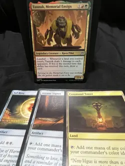 Custom Budget MtG Commander Deck Feat. Tannuk Memorial Ensign (Red Green) - Image 2