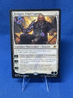 MTG Edge Of Eternities, Tezzeret Cruel Captain, Planeswalker #0002 - Image 1