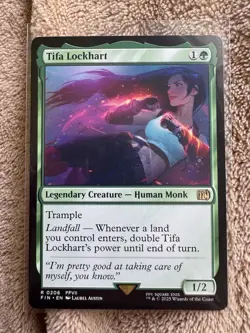Tifa Lockhart Final Fantasy (FIN) 206 MTG Regular NM - Image 1
