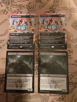 Lot of 4 MTG Relentless Rats 2 Secret Lair NM 2 Masters 25 LP Non-Foil - Image 1