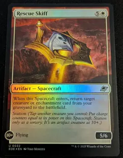 MTG - Rescue Skiff FOIL - Edge of Eternities - Pack Fresh!! - Image 1