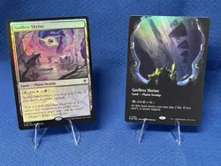 MTG Edge Of Eternities Foil Shock/Pain Lands, Godless Shrine & Watery Grave x3 - Image 2
