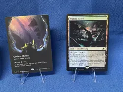 MTG Edge Of Eternities Foil Shock/Pain Lands, Godless Shrine & Watery Grave x3 - Image 3
