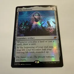 The Endstone FOIL 0240 Edge of Eternities EOE MTG Mythic Unplayed Mint M/NM - Image 3