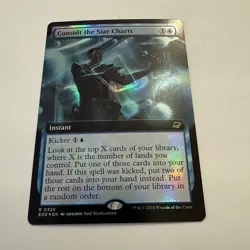 Consult the Star Charts FOIL Extended Art 325 Edge of Eternities EOE MTG Rare NM - Image 4