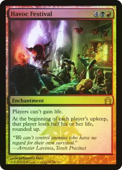 MTG FOIL Havoc Festival - Return to Ravnica #166 - Image 1