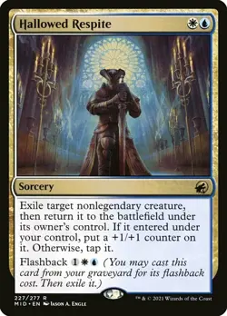 MTG Hallowed Respite Foil x1 NM Innistrad: Midnight Hunt - Image 1