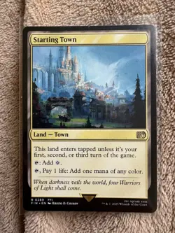 MTG - STARTING TOWN - Final Fantasy (R) - Image 1