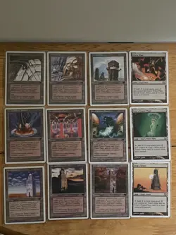 MTG: Complete Set Urza's Mine, Power Plant, Tower (4 each): Chronicles/Various - Image 1