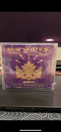 2016 POKEMON TCG XY FATES COLLIDE ELITE TRAINER BOX ETB FACTORY SEALED - Image 1