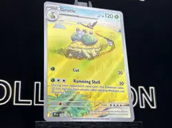 Pokemon TCG Grotle 164/162 Sv05: Temporal Forces Illustration Rare Holo NM - Image 4