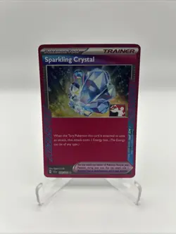 142/142 Sparkling Crystal Prize Pack Series 6 Pokemon TCG Play Stamped Ace Spec - Image 1
