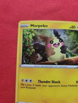 Pokemon: Morpeko SWSH012 Cosmos Holo Rare BSP Black Star Promo 2020 - LP+ - F92 - Image 3