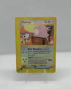 Chansey Reverse Holo 72/165 Expedition Base Set 2002 Pokemon - Image 1