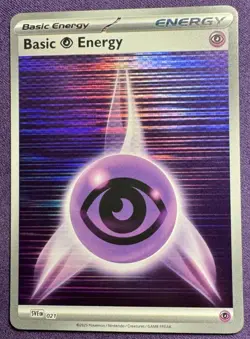 Psychic Energy HOLO 021 Black Bolt White Flare Pokemon English SVE EN Foil Basic - Image 1