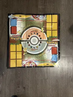 VTG Original WOTC 1999 Pokemon Double Sided Playmat Deck Construction Guide - Image 1