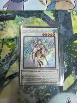 *** IB THE WORLD CHALICE JUSTICIAR *** SECRET RARE MINT/NM DANE-EN035 YUGIOH! - Image 1
