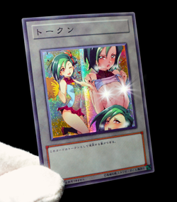 Tori Meadows Uncensored Yugioh ZEXAL Token Secret Rare Alt Art Sexy Waifu Custom - Image 3