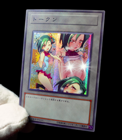 Tori Meadows Uncensored Yugioh ZEXAL Token Secret Rare Alt Art Sexy Waifu Custom - Image 4