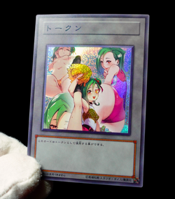 Tori Meadows Uncensored Yugioh ZEXAL Token Secret Rare Alt Art Sexy Waifu Custom - Image 4