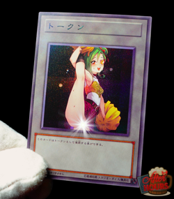 Tori Meadows Uncensored Yugioh ZEXAL Token Secret Rare Alt Art Sexy Waifu Custom - Image 1