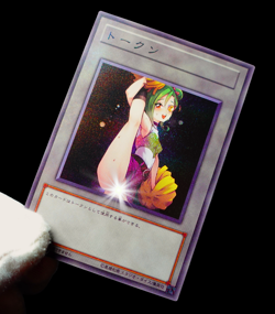 Tori Meadows Uncensored Yugioh ZEXAL Token Secret Rare Alt Art Sexy Waifu Custom - Image 5