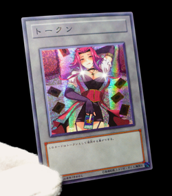 Akiza Izinski Uncensored Yugioh 5Ds Token Secret Rare Alt Art Sexy Waifu Custom - Image 3