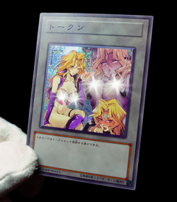 Mai Valentine Uncensored Yugioh Token Secret Rare Alt Art Sexy Waifu Fan Custom - Image 4