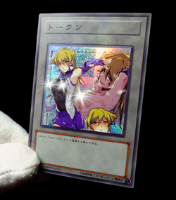 Alexis Rhodes Uncensored Yugioh GX Token Secret Rare Alt Art Sexy Waifu Custom - Image 4