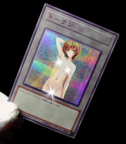 Skye Zaizen Uncensored Yugioh Vrains Token Secret Rare Alt Art Sexy Waifu Custom - Image 3