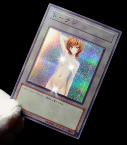 Skye Zaizen Uncensored Yugioh Vrains Token Secret Rare Alt Art Sexy Waifu Custom - Image 4