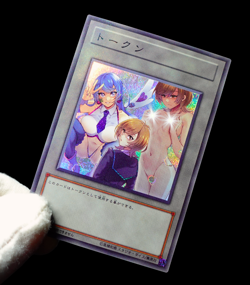 Skye Zaizen Uncensored Yugioh Vrains Token Secret Rare Alt Art Sexy Waifu Custom - Image 5