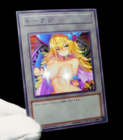 Dark Magician Girl Uncensored Yugioh Token Secret Rare Alt Art Sexy Waifu Custom - Image 3