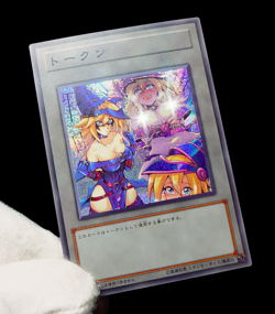 Dark Magician Girl Uncensored Yugioh Token Secret Rare Alt Art Sexy Waifu Custom - Image 5