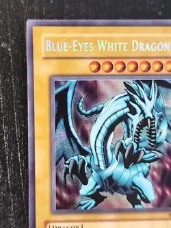 Yugioh Blue-Eyes White Dragon BPT-009 Secret Rare LP Very Nice - Image 2