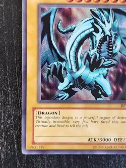 Yugioh Blue-Eyes White Dragon BPT-009 Secret Rare LP Very Nice - Image 3