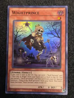 OP25-EN004 Wightprince Super Rare Unlimited Edition NM Yugioh Card - Image 1