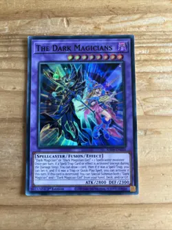 The Dark Magicians RA04-EN054 Ultra Rare 1st Edition YuGiOh TCG Card - Image 1