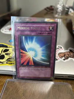 Yugioh Mirror Force MRD-138 Ultra Rare 1st Ed LP/HP - Image 1