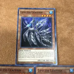 🔥 3x Yugioh Lifeless Leaffish MP21-EN122 1st Edition Common PLAYSET 🔥 - Image 2
