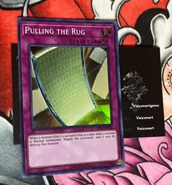 YuGiOh Pulling the Rug OP23-EN011 Super Rare Unlimited Edition - Image 1