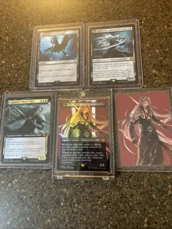 Magic: The Gathering Sephiroth, Fabled SOLDIER (Borderless) Foil Final Fantasy - Image 1