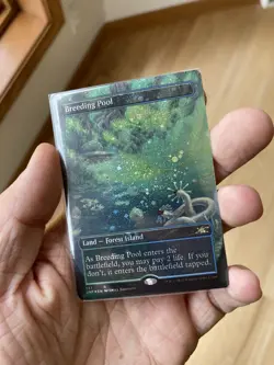 Magic The Gathering Unfinity Breeding Pool Galaxy Foil Borderless - Image 2