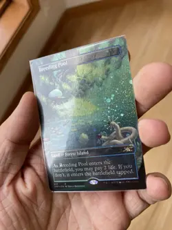 Magic The Gathering Unfinity Breeding Pool Galaxy Foil Borderless - Image 3