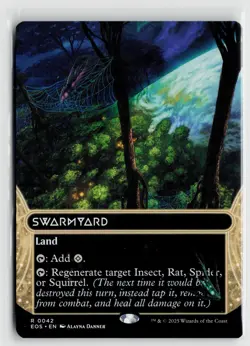 MTG Edge Of Eternities Swarmyard x1 NM 042 - Image 1