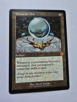 Mesmeric Orb - Retro Artifacts - Near Mint - MTG - Image 1